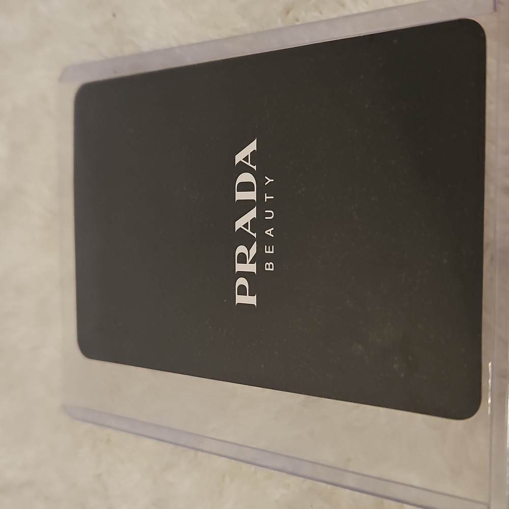 Prada Beauty Seven of Diamonds  Playing Card.